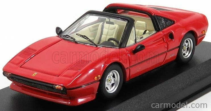 Najlepší model Ferrari 308 Gts Spider - Osobné auto Tom Sellek Magnum P.i. - Prima Serie 1979 1:43 Červená