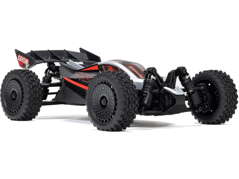 RC auto Arrma Typhon Grom 223S BLX 1:14 4WD RTR Basic, stříbrná