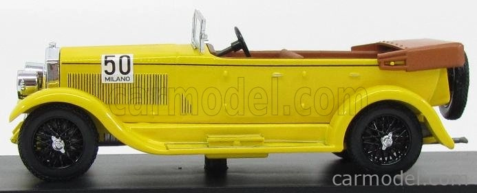 Rio-models Isotta fraschini 8a Spider N 50 Víťaz Rally Milano - Sanremo 1933 Rosalinda Bianchi Anderloni 1:43 Žltá