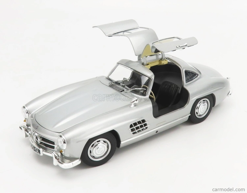 Minichamps Mercedes benz 300sl Coupe Gullwing (w198) 1955 1:18 Silver