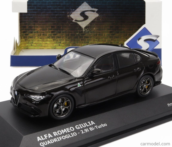 Solido Alfa romeo Giulia Quadrifoglio 2.9l Biturbo 2019 1:43 Black