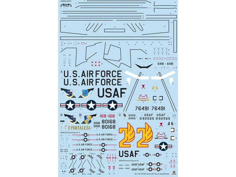 Italeri Boeing B-52G Stratofortress Early version (1:72)
