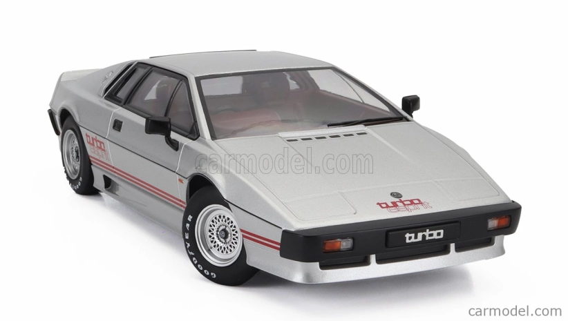 Kk-scale Lotus Esprit Turbo 1981 1:18 Silver Red