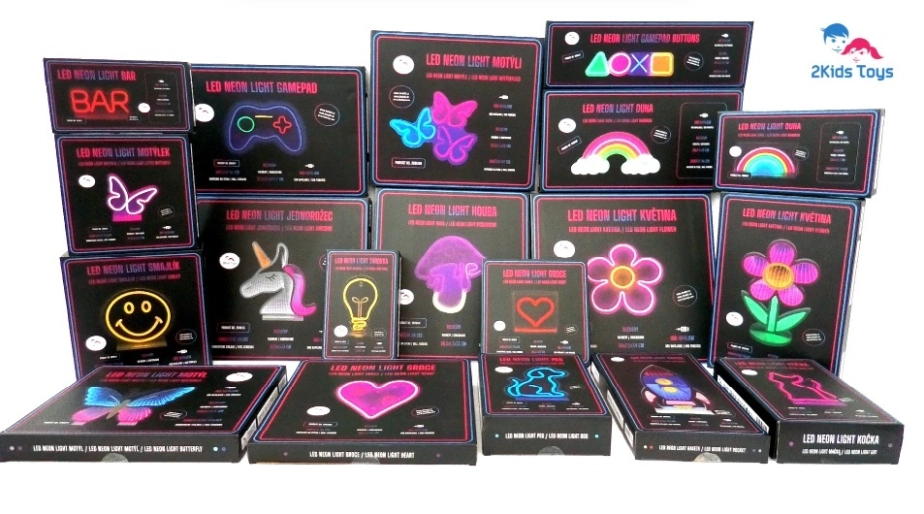 2Kids Toys LED NEON LIGHT lampička Mačka