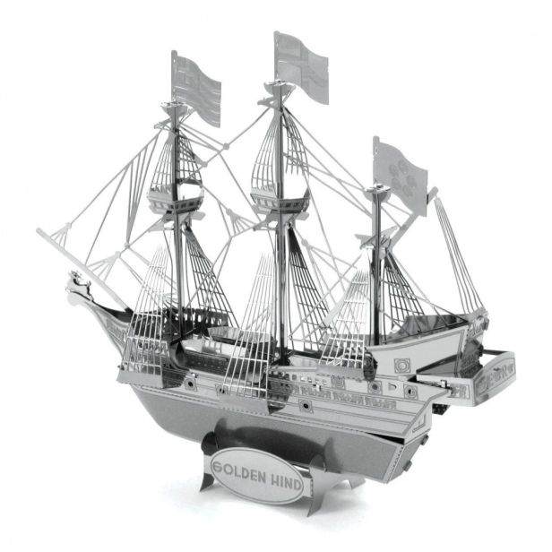 Ocelová stavebnice Golden Hind