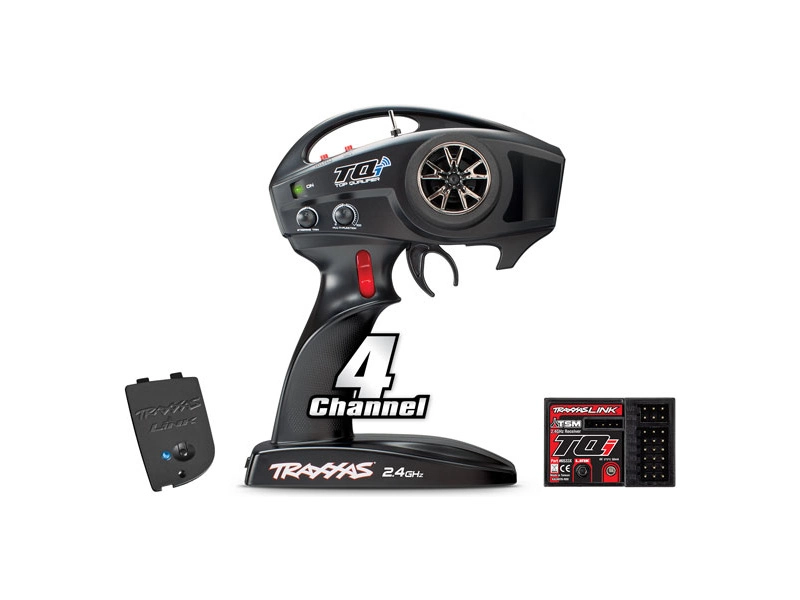 Traxxas TQi 4-kanálový vysielač, BlueTooth modul, TSM prijímač