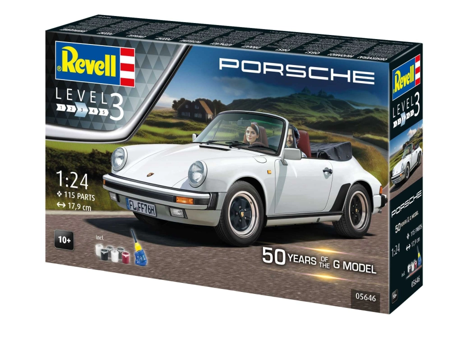 Revell Porsche 911 G-Model 50. výročie (1:24) (darčeková súprava)