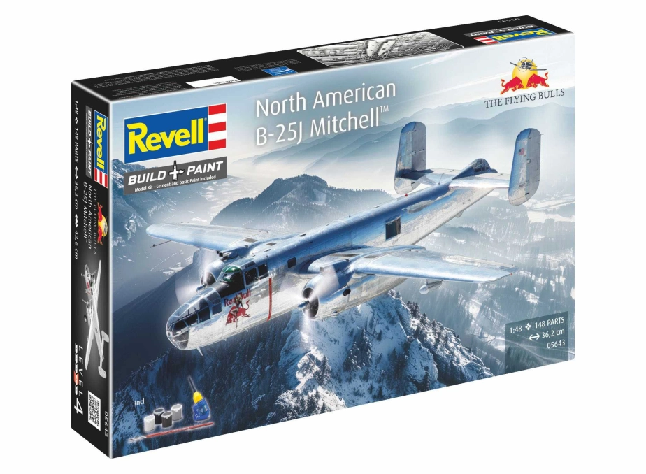 Gift-Set Flying Bulls 05643 - B-25J Mitchell (1:48)