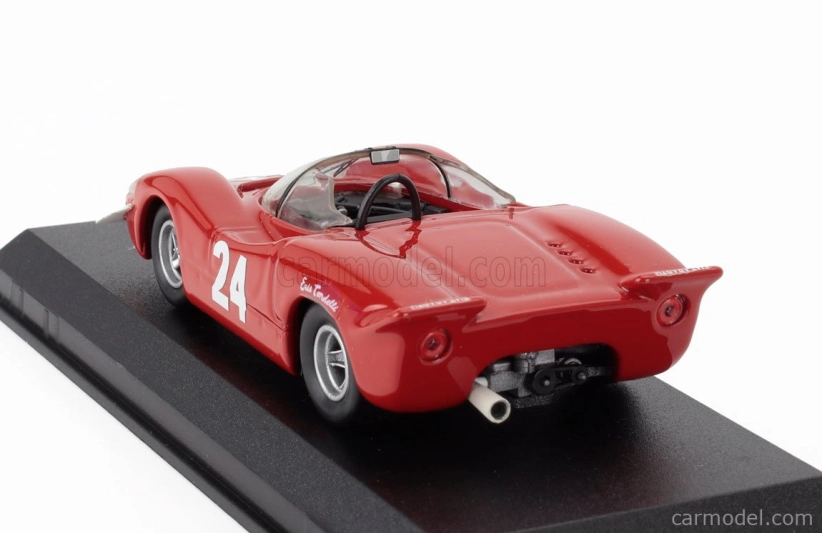 Best-model Fiat Abarth 2000s N 24 Paul Ricards 1968 Eris Tondelli 1:43 Red