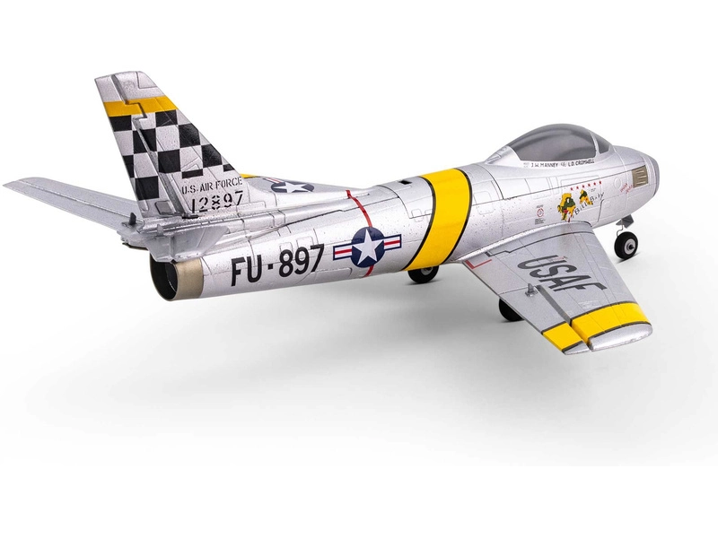 RC letadlo E-flite F-86 Sabre 0.44m BNF Basic