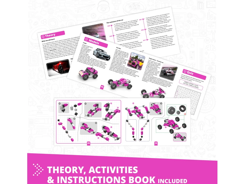 Engino Creative Engineering 20 modelov Dievča