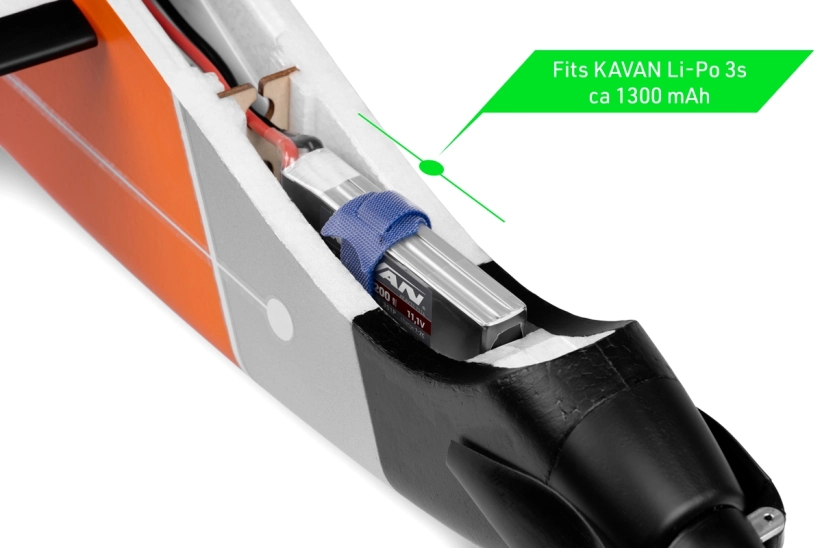 KAVAN Twisty 1512 mm - oranžová