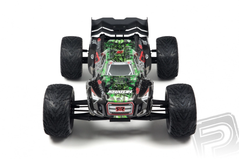 RC auto Kraton MT 6S BLX, zelenočerná