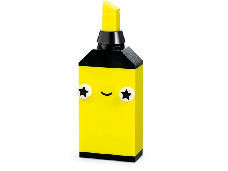 LEGO Classic - Neónová kreatívna zábava