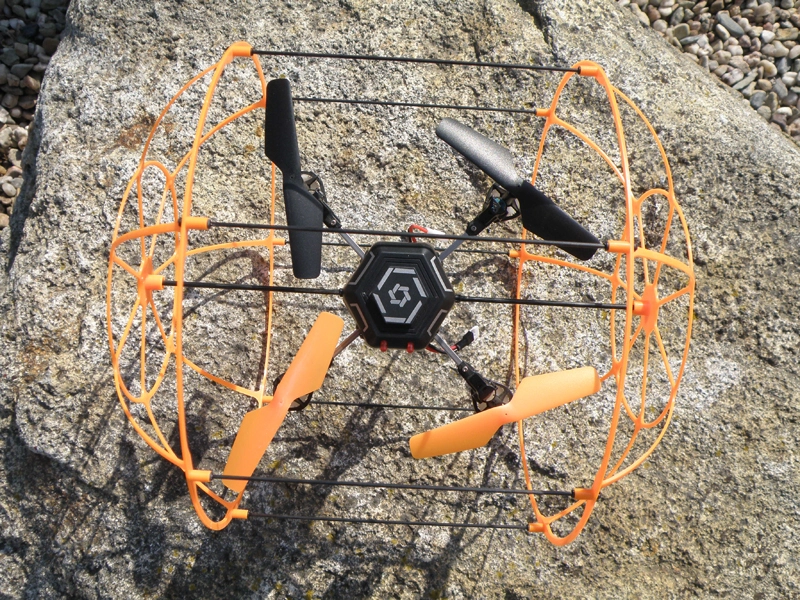 RC dron SkyWalker, oranžová