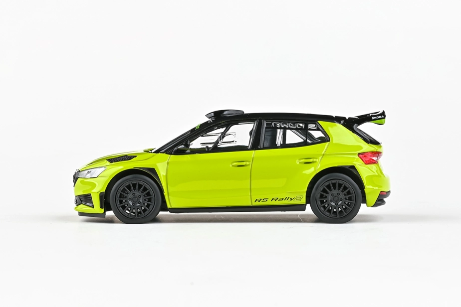 Abrex Škoda Fabia IV RS Rally2 (2022) 1:43 - Zelená Mamba