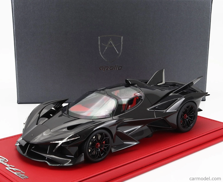 Peako Gumpert Apollo Project Evo Full Carbon 2022 1:18 Carbon Black