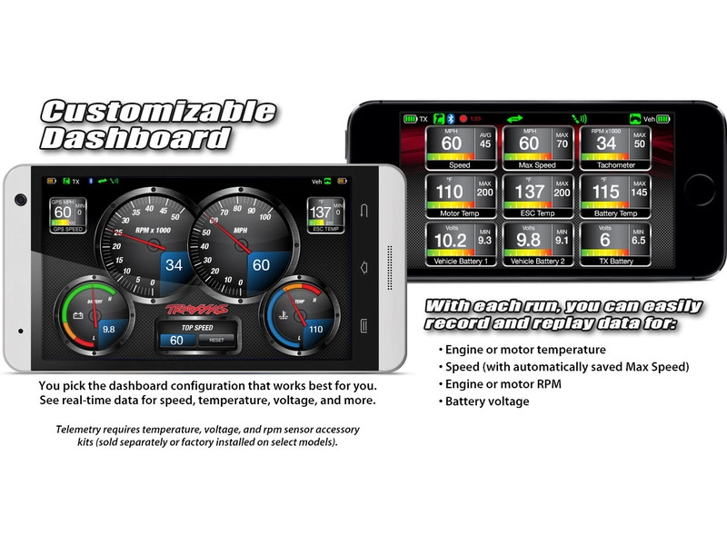 Vysielač Traxxas TQi 3 kan. BlueTooth Ready
