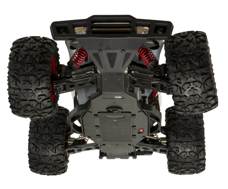 RC auto Pioneer Brave, bieločervená