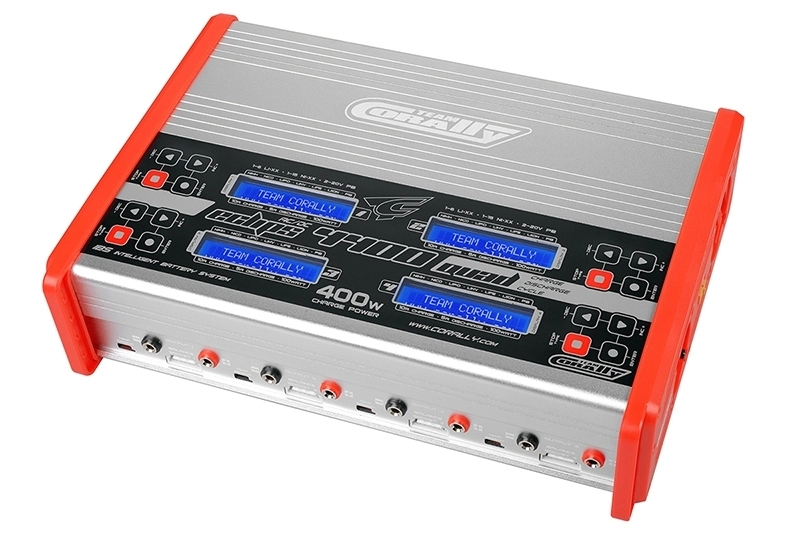 Eclips 4400 QUAD - AC/DC - 400W - LCD - 4x 1-6 Li-Xx - 1-15 Ni-Xx