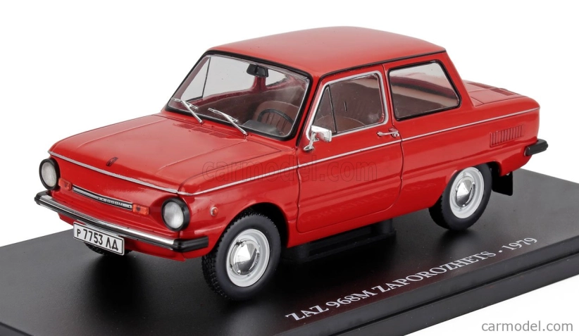 Edicola ZAZ 968m Zaporozhets 1979 - Con Vetrina - S vitrínou 1:24 Orange