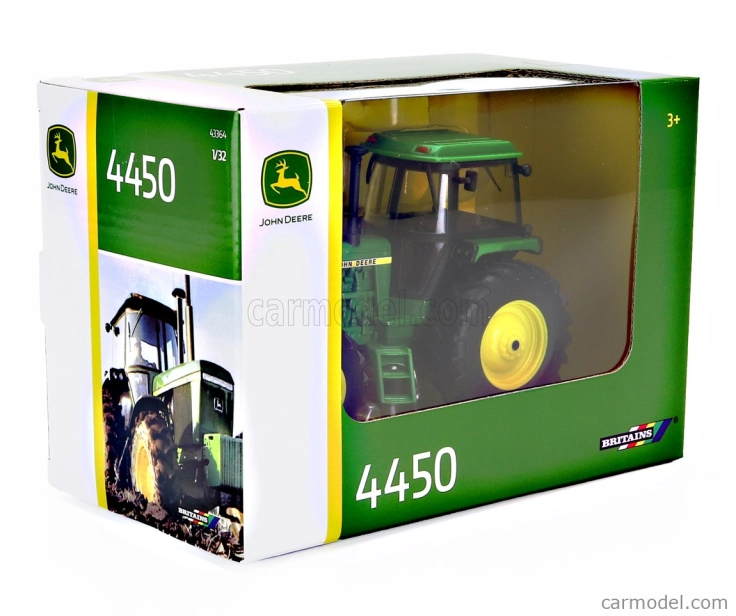 Britains John deere 4450 Tractor 1978 1:32 Zeleno-žltá