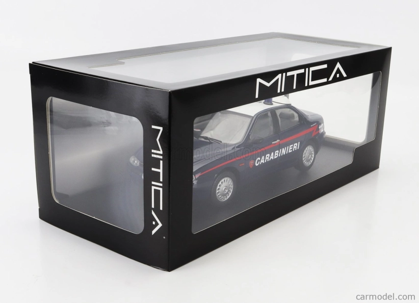 Mitica-diecast Alfa romeo 156 2.0 Twin Spark Carabinieri 1997 1:18 Blue White