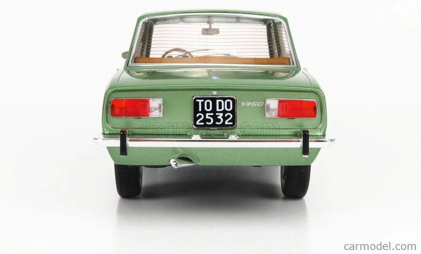 Mitica-diecast Alfa romeo 1750 Berlina 2-series 1969 1:18 Verde Oliva - Olive Green Met