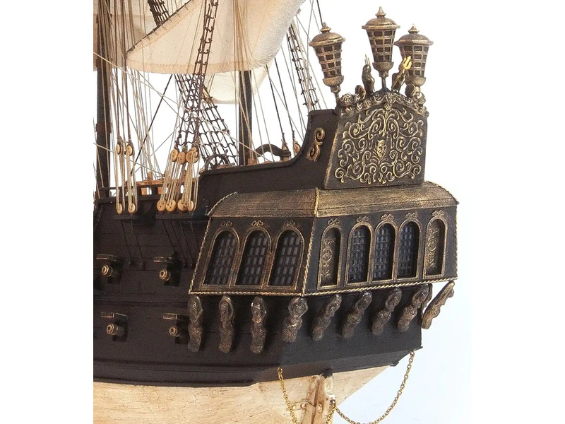 OCCRE Black Swan pirátská loď 1:75 kit