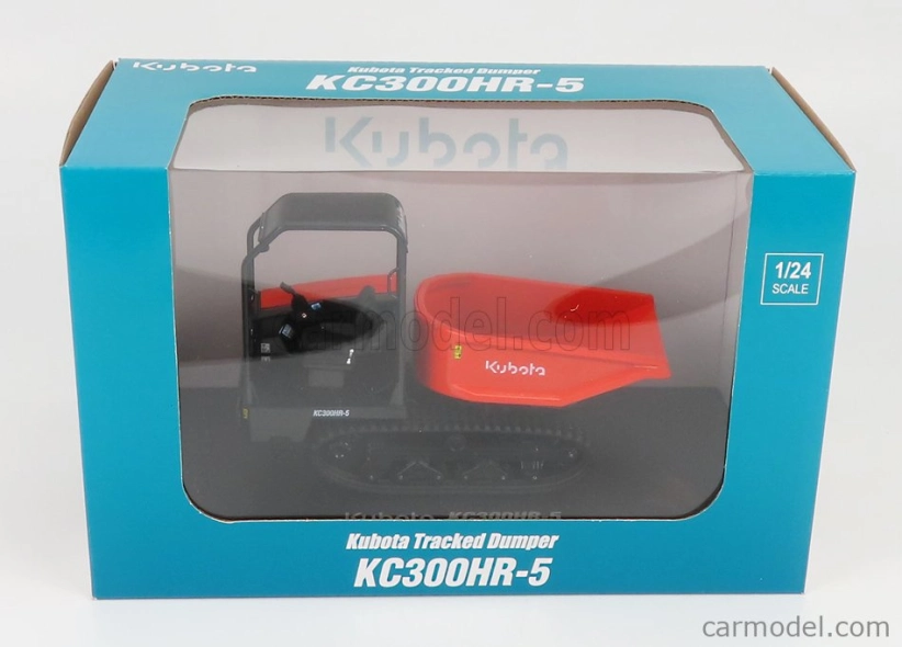 Universal hobbies Kubota Kc300hr-5 Pásový dumper 2010 1:24 Čierna oranžová