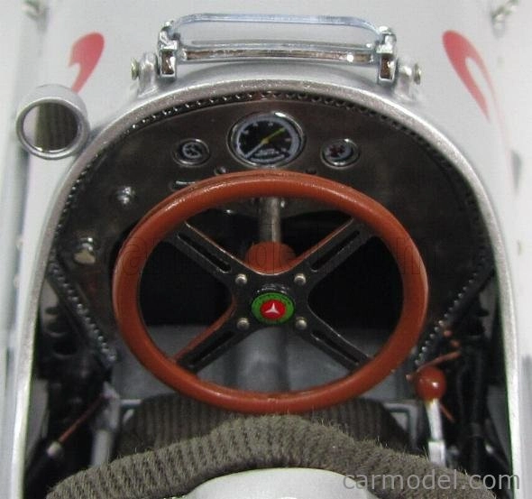 Cmc Mercedes benz F1 W125 N 2 Gp Donington 1937 H.lang 1:18 Strieborný