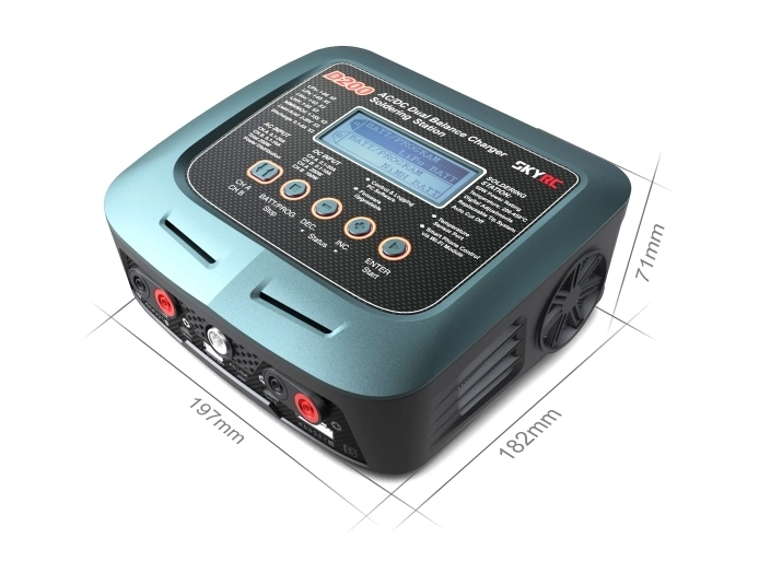 SKY RC D200 nabíjač 200 100W so spájkovačkou 60W