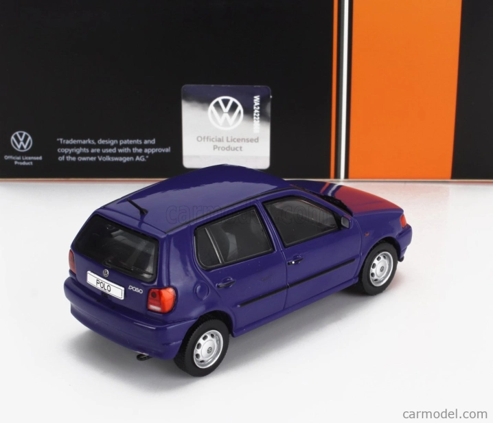 Ixo-models Volkswagen Polo Mkiii 1994 1:43 Modrá