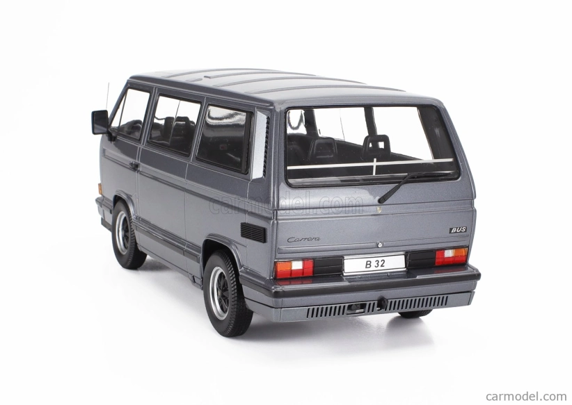 Kk-scale Volkswagen T3 Porsche B32 Minibus 1984 1:18 Grey Met