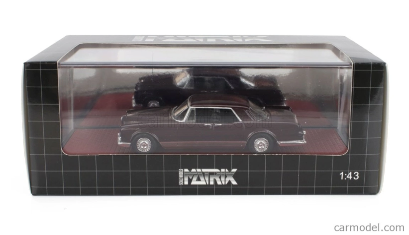 Modely v mierke Matrix Facel vega Excellence Ex2 1962 1:43 Bordo Silver