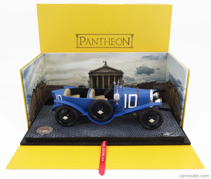 Pantheon Chenard & walcker Type U3 15cv Sport 3.0l S4 Team Chenard-walcker Sa N 10 2nd 24h Le Mans 1923 Raoul Bachmann - Christian Dauvergne 1:18 Světle Modrá