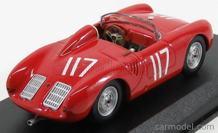 Najlepší model Porsche 550 Spider N 117 Scca National Thompson 1959 J.trotter 1:43 Red