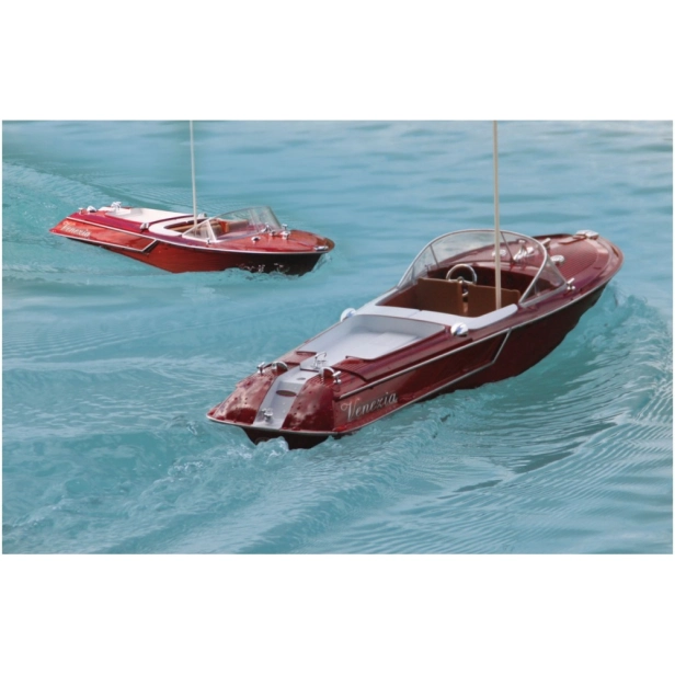 RC motorový retro člun Venezia