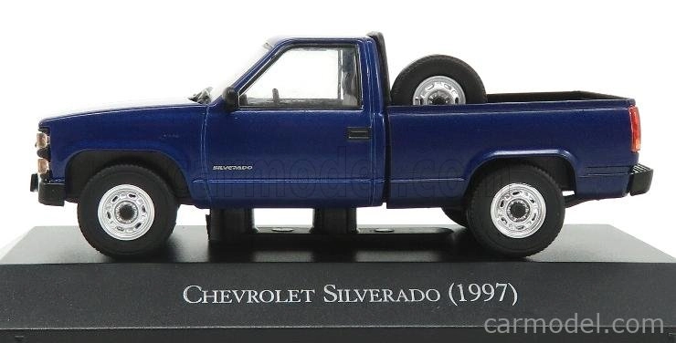Edicola Chevrolet Silverado Pick-up 1997 1:43 Modrá