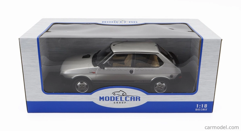 Mcg Fiat Ritmo Abarth 125tc 1980 1:18 Strieborný