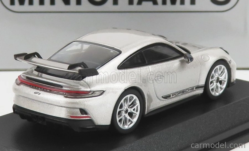 Minichamps Porsche 911 992 Gt3 Coupe 2021 1:64 Silver