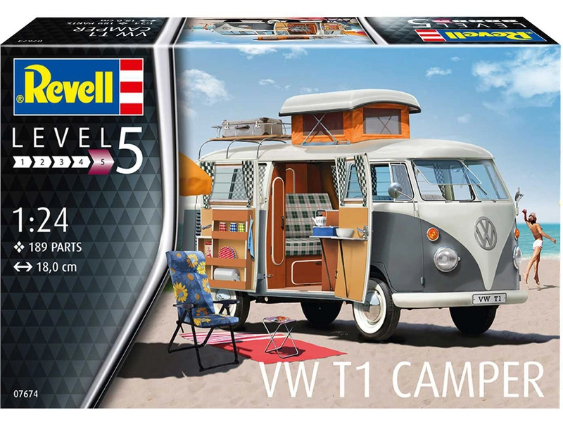 Revell Volkswagen T1 Camper (1:24)