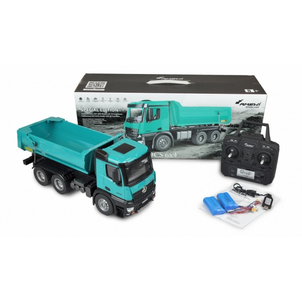 RC celokovový sklápač Mercedes-Benz Pro Metal Benz