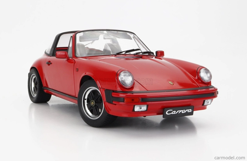 Schuco Porsche 911 3.2 Carrera Targa Cabriolet 1989 1:12 Red