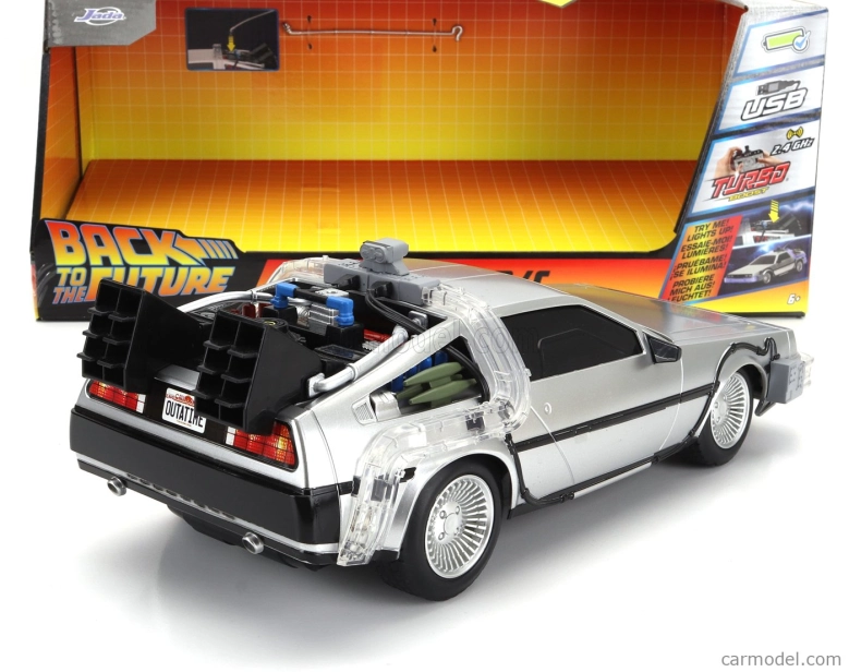 Jada De lorean Time Machine - Back To The Future 1 - Ritorno Al Futuro 1 1:16 Silver