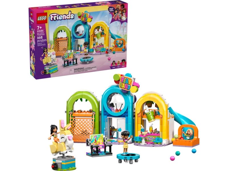 LEGO Friends - Zábavné interiérové ​​ihrisko