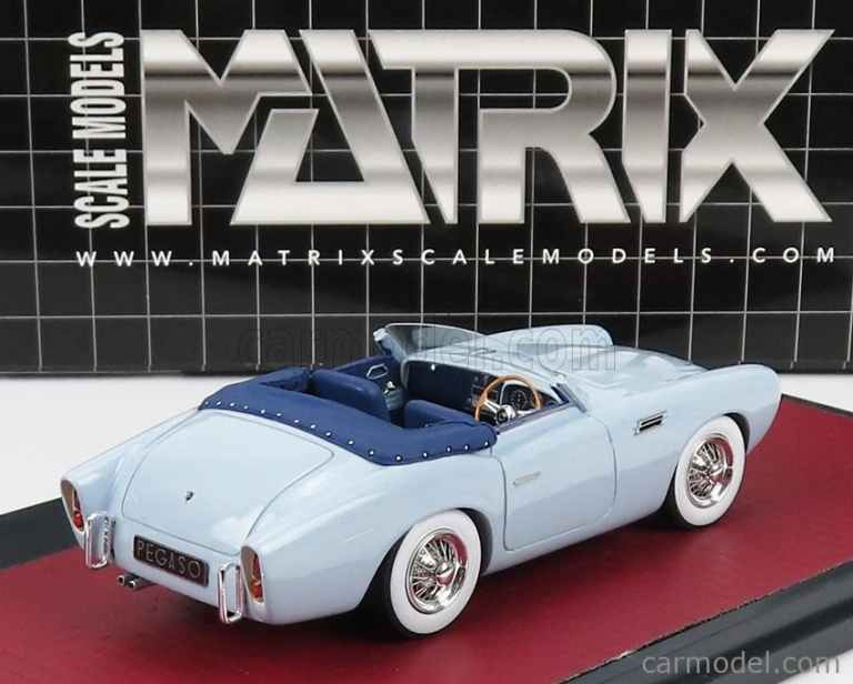 Matrix scale models Pegaso Z-102 2-series Saoutchik Cabriolet Open 1954 1:43 Veľmi svetlomodrá