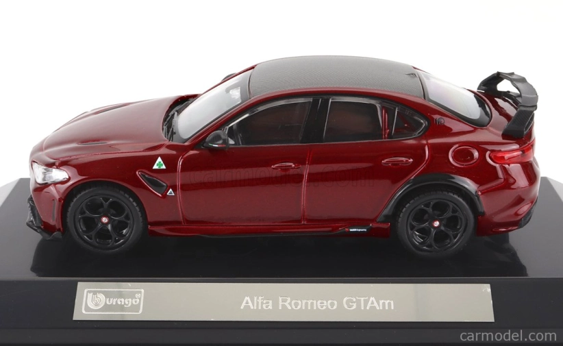 Bburago Alfa romeo Giulia Gtam 2020 1:43, červená