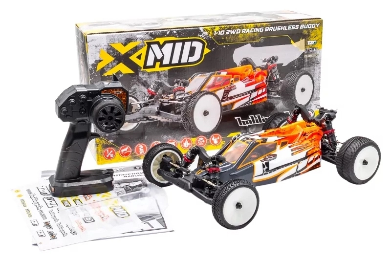 RTR Brushless Buggy XMid 2WD Hobbytech + akumulátor a nabíječ