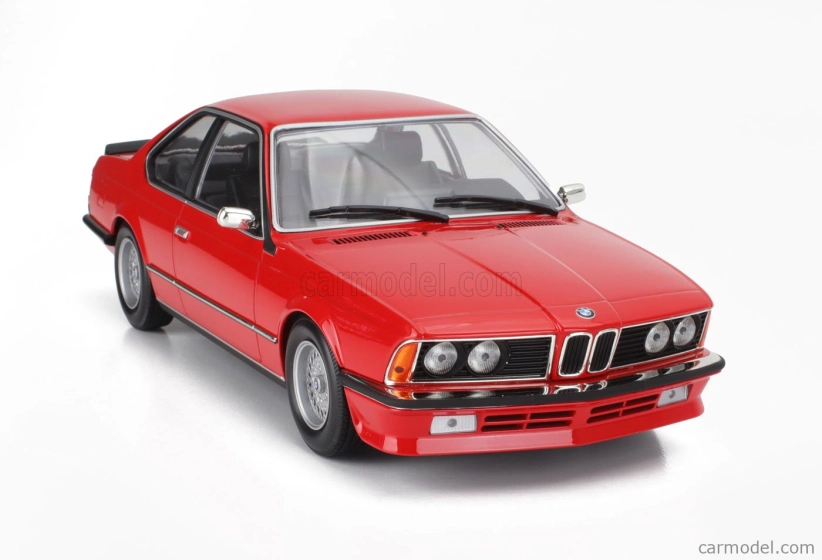 Minichamps BMW radu 6 635 Csi (e24) Coupe 1982 1:18 Červená
